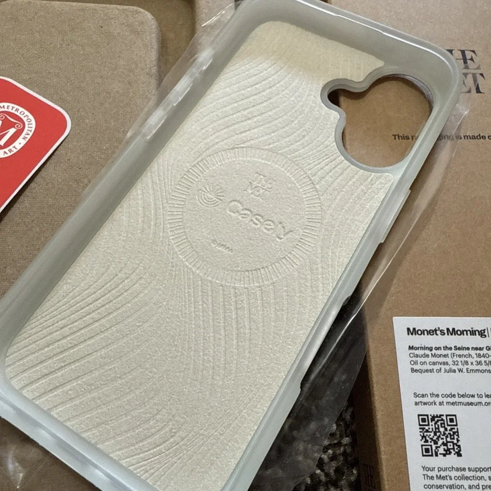 Casely X The MET for iPhone 16 MagSafe Case‎ Monet's Morning Limited Edition NOB